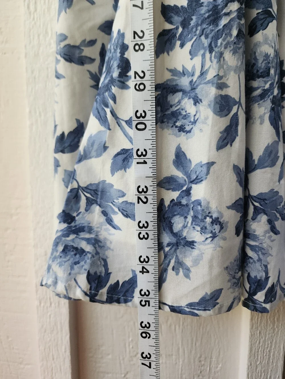 Abercrombie Kids Emerson Puff Sleeve Sundress Blue Floral Size 15/16